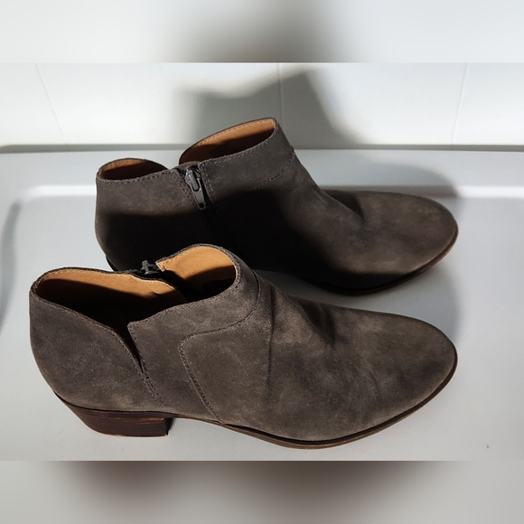Lucky Brand Grey Suede Booties - Picture 5 of 14